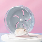 Jeeone 7-inch Silent Hamster Wheel - Adjustable Exercise Wheel For Small Pets