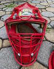 Rawlings Coolflo Catcher Gear Set Adult 4pc Padded Red black