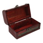 Wooden Treasure Chest Retro Style Small Exquisite Wide Application Vintage Eca
