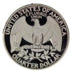 1969 S Clad Proof Washington Quarter Uncirculated Dcam