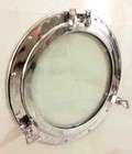 24  Chrome Finish Canal Boat Porthole Window Glass Ship Window Wall Design Gift