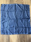 Lot Of 6 Vintage 100  Silk Pocket Squares Mens Handkerchiefs Assorted Patterns