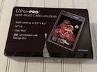 Ultra Pro Semi Rigid 1 2-inch Lip Sleeves 200 Count W  Storage Box 1 2    Lip