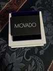 Movado Bold Black Dial Men   s Watch With Original Box   Warranty Card