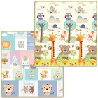 Baby Crawling Play Mat 180x120cm Double Sided Epe Non Toxic Activity Rug