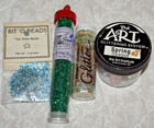 Glitter And Glass Beads  The Art Glittering System  Create A Craft  And Prisma