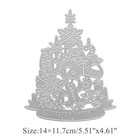 Merry Christmas Tree Metal Die Cuts gingerbread Man Gifts Snowflak Frame Cutt   