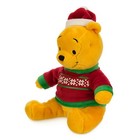 Disney Store Winnie The Pooh Holiday Plush 7  Mini Bean Bag Plush Nwt Soft Cute