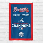 For Atlanta Braves Fans 3x5 Ft Flag Baseball World Series Champions Banner