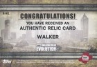 Topps 2017 The Walking Dead Evolution Walker  r-w1 Target Exclusive Relic Card