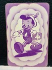 1940s Pinocchio Game Card Castell Pepys Disney Rare Card Disneyana