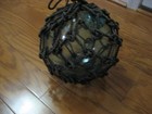 Authentic Blue Japanese Glass Ball Fishing Floats Pulled Out Of Pacific  Gd Used