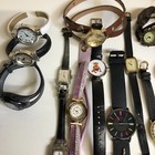 Lot Of 40 Assorted Womens Watches Untested Vintage Modern Non Metal