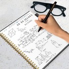 Undated Spiral Dotted Notebook  Medium A5 Grid Journal Notebook  Thick Spiral   