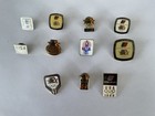 Vintage Olympic Pins  84    88 United Airlines Visa 7-eleven Sponsor 11-pin Lot