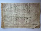 1879 Vintage St Louis Alton Terre Haute Missouri Railroad Stock Bond Certificate