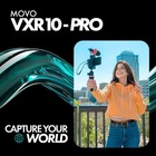 Movo Vxr10-pro Supercardioid Shotgun Mic For Cameras   Phones  Rycote Lyre Mount