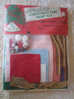 Rare Vintage Stokes Looney Jeweled Christmas Tree Skirt Kit Unopened Sealed