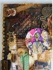 Original Square Wall Art For Sale By Artist Mixed Media Collage Vintage Goth