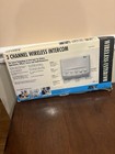 Set Of 2 Novi 3 Channel Wireless Home Nursery Office Intercom System Wi-3p Nib