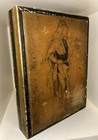 Vintage Large Italian Florentine Hinged Box Raphael Art Study Of The Magi King