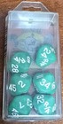 Rolling Lottery Number Pick Dice Game 10 Sided Dice Pic 6 For Lotto 1980s Sealed