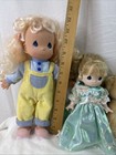Precious Moments Dolls Lot Of 6 Mixed Sizes Clean Vintage 1990s See Preowned