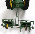 Vintage John Deere Farm Tractor And Partial Implement