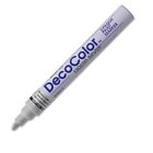 Decocolor  Paint Marker  Silver Ink  Broad Point  Opaque Marker  Permanent