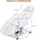 Fully Electric Salon Facial Bed Multi-purpose Massage Tattoo Chair For Beauty