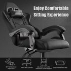 Leather Video Gaming Racing Chair Ergonomic Swivel Computer Office Desk Chair