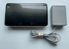Nintendo 3ds Console - Pure Black - Japanese Import - Good Condtion - Us Seller