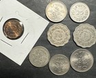 Pakistan Instant Coin Collection Lot Of 8 Coins Star Moon World 2 10 25  Paisa