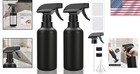 Elegant 16 9oz Plastic Spray Bottles - Perfect For Plant Care   Home Use - 2 Set
