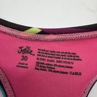 Justice Sport Bra Kids Girls Size 30 Striped Multicolor Logo   44482