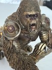 Steampunk Angry Gorilla Statue Fighting King Kong Hand Painted Sculpture Resi   