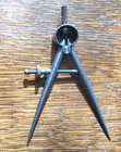 Vintage L  S  Starrett 3 1 4  Round Leg Spring Divider Usa