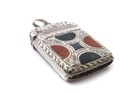 Fine Quality Antique Victorian Silver Agate Matchsafe Vesta Case C1907