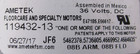 New Ametek 119432-13 Vacuum Motor 36v 11943213