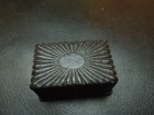 J297 Antique Snuff Box  Papier  Mache   Good  Used  Condition  See Descr