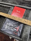 2018 Fender American Standard Precision Bass 3 Color Sunburst Usa Made Nice   