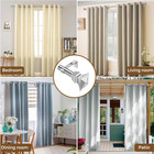 For Window Size 28 50 Inch Long Hd Metal Window Curtain Rod Holder Silver Color