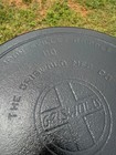 Rare - Griswold No 110 Griddle skillet Unique Slant Logo Heat Ring