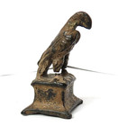 Ancient Greek Roman Eagle Statue Bronze Figure W  Green Patina 24 Grams