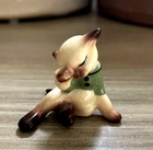 Hagen Renaker Little Kitten Lost Mittens Miniature Crying Siamese Cat Figurine