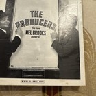 Broadway Playbill The Producers Nathan Lane Matthew Broderick B w Cover 8 2001