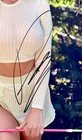 Paige Spiranac Signed 8 5x11 Photo W coa Free Shipping