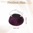 Wrist Pin Cushion Wristband Sewing Pincushion Polyester Pin Holder  Purple
