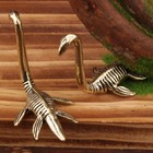 Solid Brass Loch Ness Monster Figurine - Enigmatic Animal Figurine Home Decor