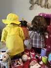 American Girl Dolls Kit   Samantha Lots Of Accessories Outfits Bed Case Euc